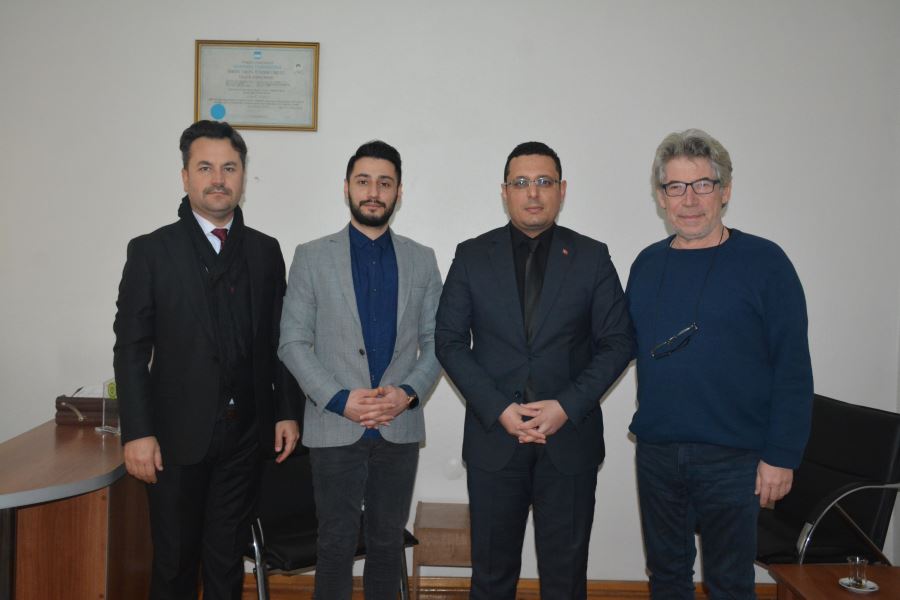 İlçe Milli Eğitim Müdürü Gazeteciler Günümüzü kutladı