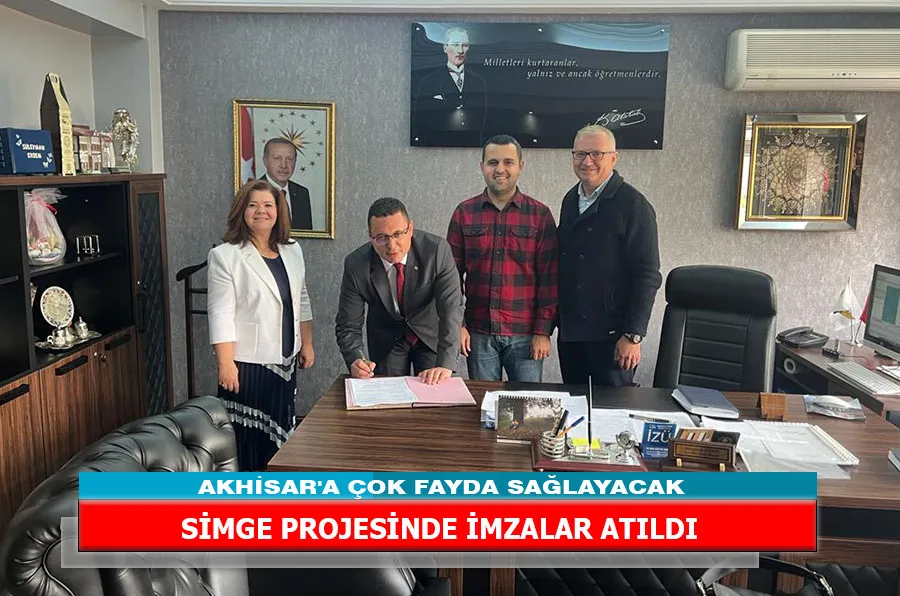 SİMGE PROJESİNDE İMZALAR ATILDI