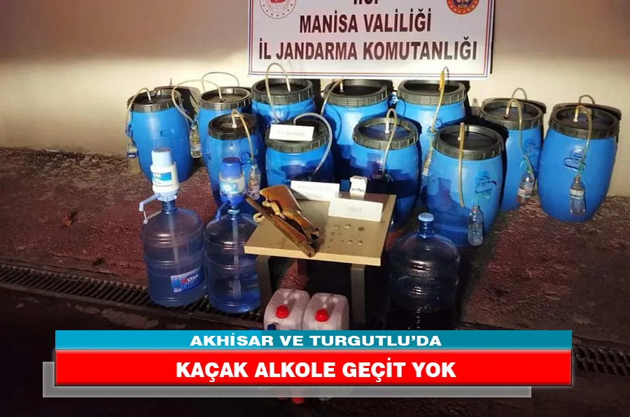 KAÇAK ALKOLE GEÇİT YOK