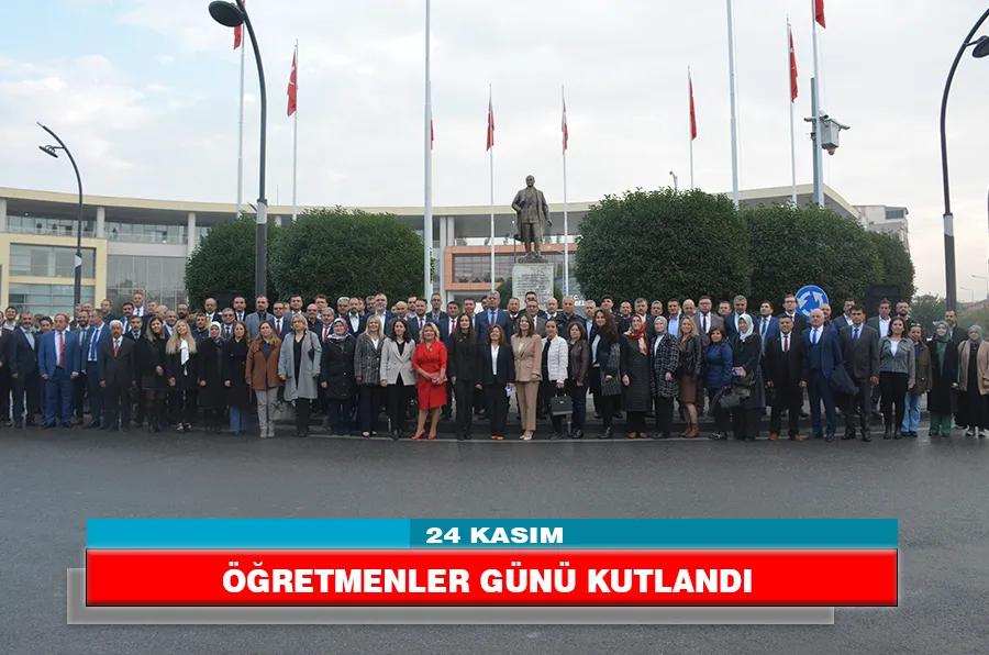 24 KASIM ÖĞRETMENLER GÜNÜ KUTLANDI