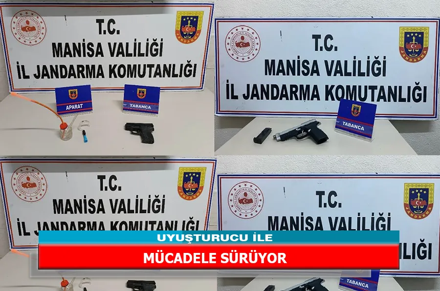 UYUŞTURUCU ILE MÜCADELE SÜRÜYOR