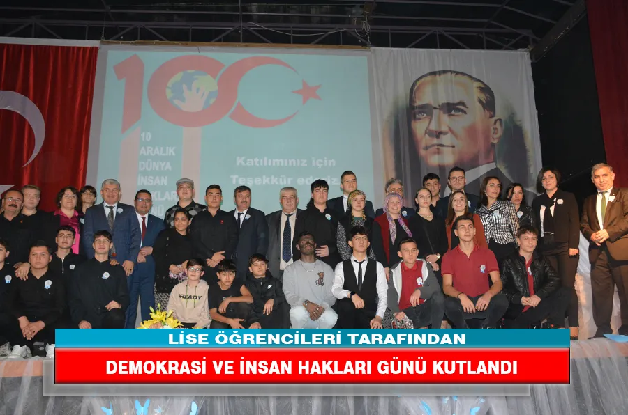 DEMOKRASİ VE İNSAN HAKLARI GÜNÜ KUTLANDI