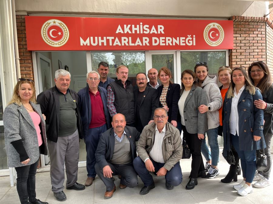 İYİ Parti Kadın Kolları Muhtarlar ziyaretini sürdürüyor