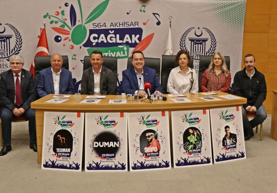 564. AKHİSAR ÇAĞLAK FESTİVALİ LANSMAN TOPLANTISI YAPILDI
