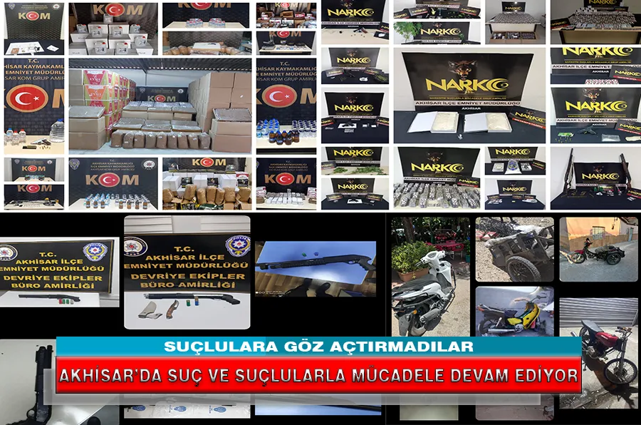 SUÇLULARA GÖZ AÇTIRMADILAR