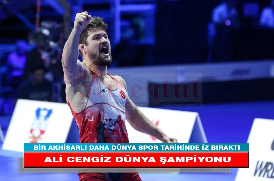 AKHİSARLI ALİ CENGİZ DÜNYA ŞAMPİYONU