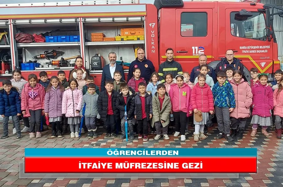 ÖĞRENCİLERDEN İTFAİYE MÜFREZESİNE GEZİ