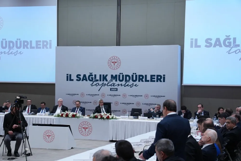 İL SAĞLIK MÜDÜRLERİ TOPLANTISI GERÇEKLEŞTİRİLDİ