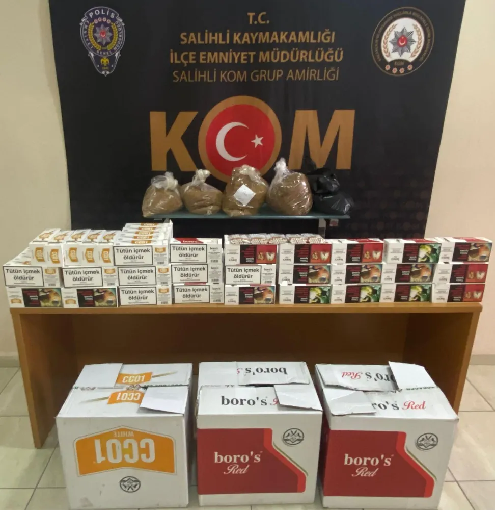 KAÇAK SİGARA ELE GEÇİRİLDİ