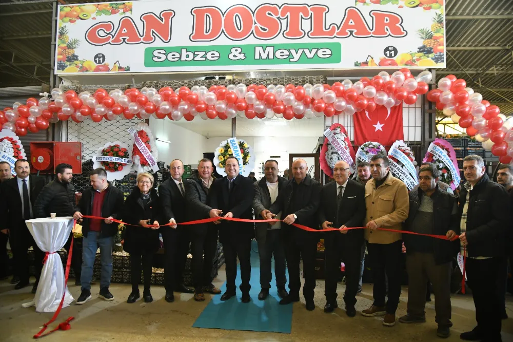 “CAN DOSTLAR” SEBZE VE MEYVE HİZMETE AÇILDI