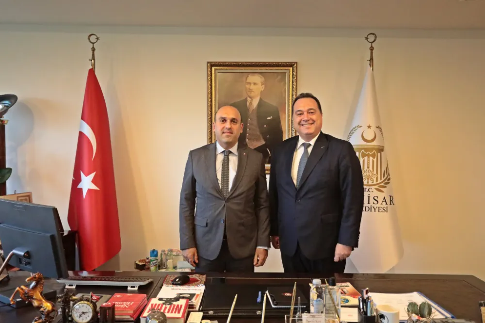 KAYMAKAM CAN’DAN BAŞKAN DUTLULU’YA ZİYARET