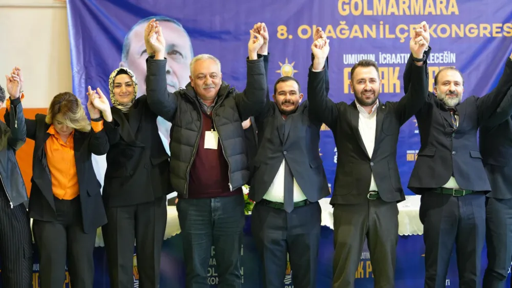 AK PARTİ GÖLMARMARA 8. OLAĞAN İLÇE KONGRESİ YAPILDI