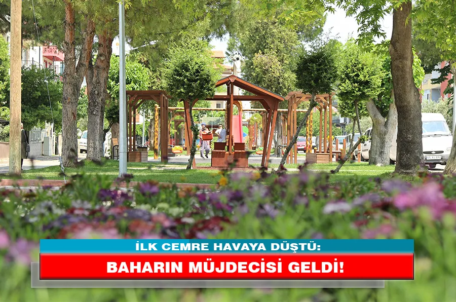 İLK CEMRE HAVAYA DÜŞTÜ: BAHARIN MÜJDECİSİ GELDİ!