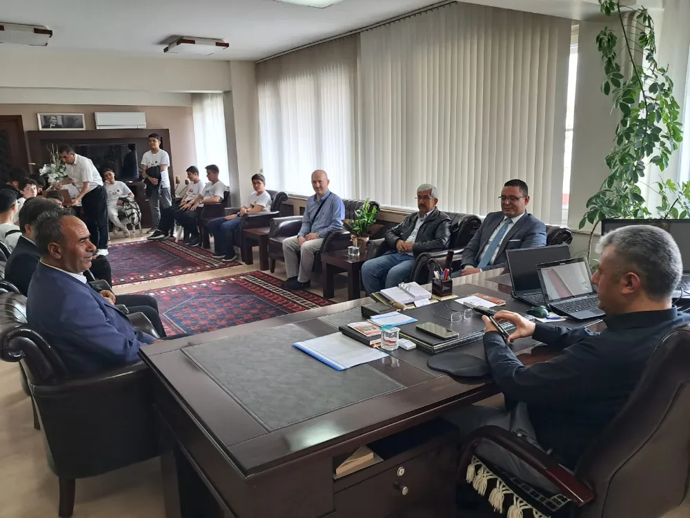 KAYSERİ İLAHİYAT VAKFI’NDAN KÜTÜK’E ZİYARET