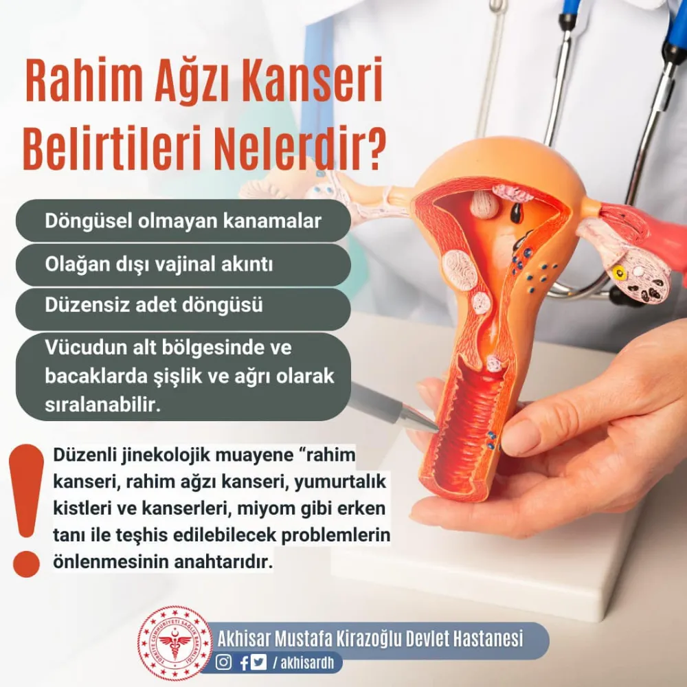 RAHİM AĞZI KANSERİ BELİRTİLERİ NELER?