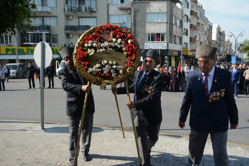 19 EYLÜL GAZİLER GÜNÜ TÖRENLE KUTLANDI