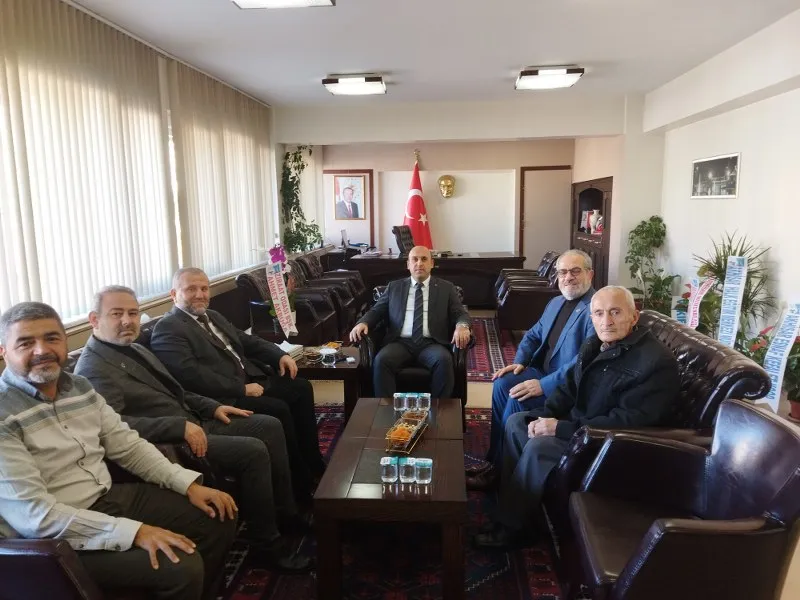 SAADET PARTİSİ İLÇE BAŞKANI KUZUM’DAN KAYMAKAM CAN