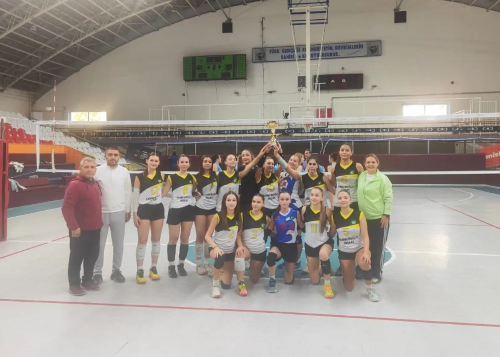 CUMHURİYET BAYRAMI KAPSAMINDA DÜZENLENEN GENÇ KIZ VOLEYBOL TURNUVASI SONA ERDİ