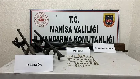 ÇOK SAYIDA TARİHİ ESER EŞYA ELE GEÇİRİLDİ