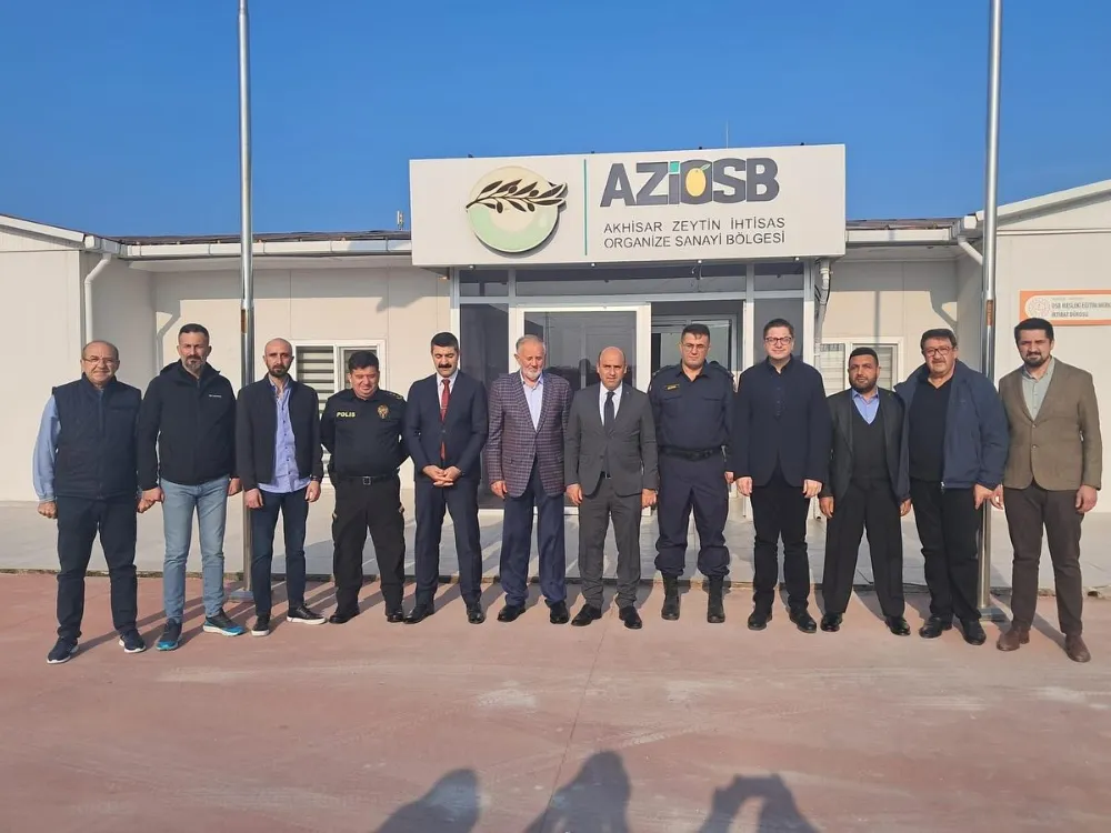 KAYMAKAM CAN’DAN ZEYTİN OSB YÖNETİMİNE HAYIRLI OLSUN ZİYARETİ