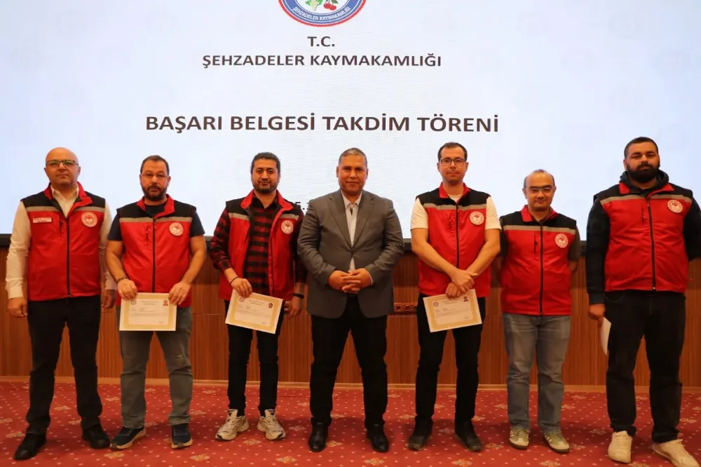 ORMAN KAHRAMANLARINA BAŞARI BELGELERİ VERİLDİ