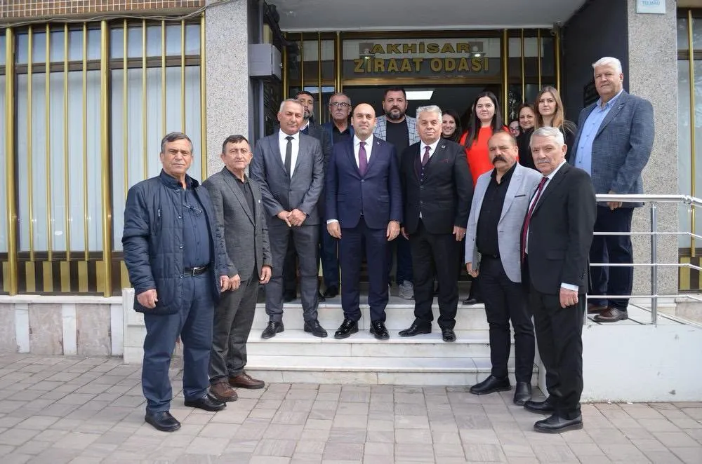 KAYMAKAM CAN’DAN ZİRAAT ODASINA ZİYARET