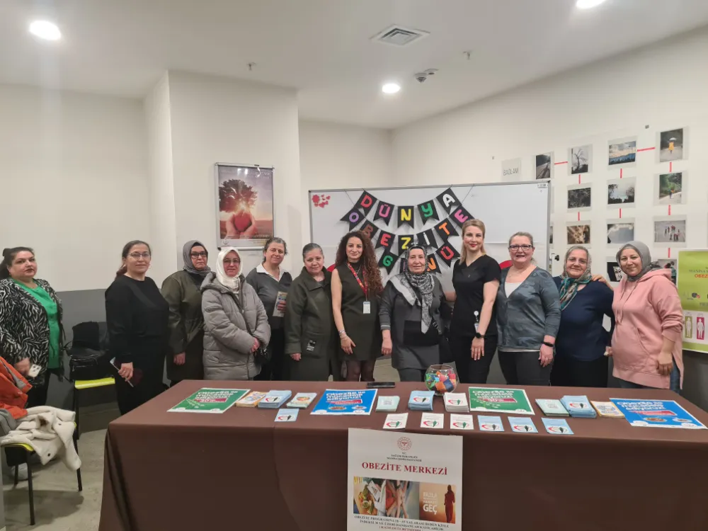 DÜNYA OBEZİTE GÜNÜ İÇİN BİLGİLENDİRME STANTI AÇILDI