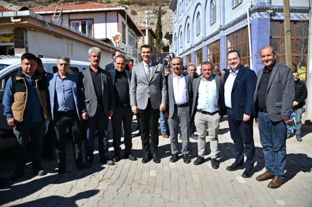 BAŞKANLAR FERDİ ZEYREK VE BESİM DUTLULU’DAN DAĞDERE MAHALLESİ’NE ZİYARET