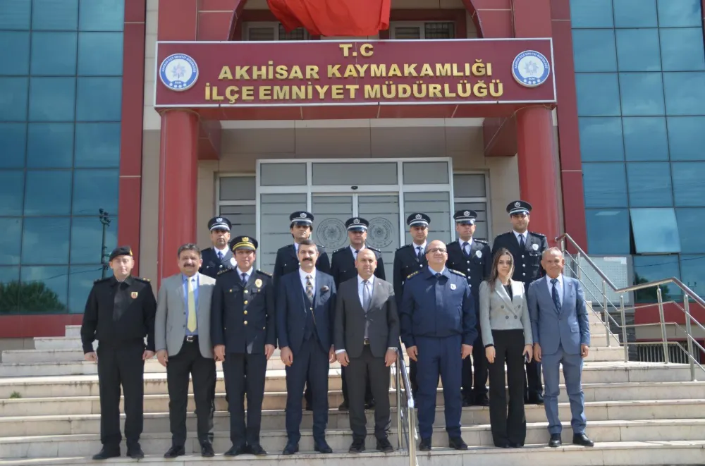 10 NİSAN POLİS HAFTASI’NDA PROTOKOLDEN EMNİYETE ZİYARET