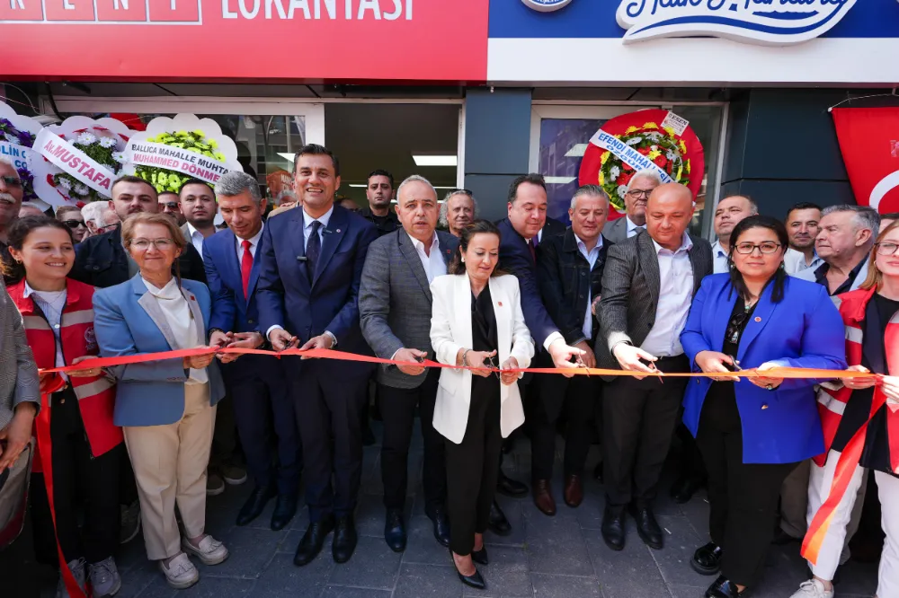 KENT LOKANTASI VE HALK MANDIRA AKHİSAR’DA HİZMETE AÇILDI