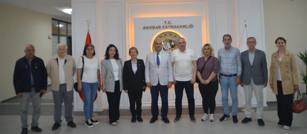 CHP HEYETİNDEN KAYMAKAM CAN’A ZİYARET 