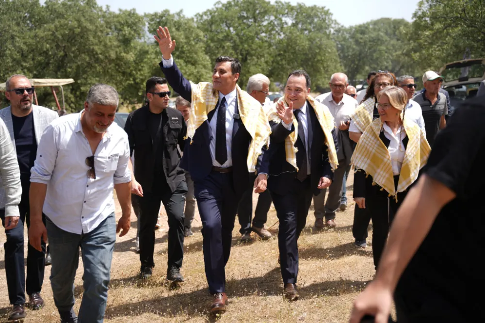 BAŞKAN DUTLULU VE BAŞKAN ZEYREK, BEYOBA HIDIRELLEZ ŞENLİKLERİNE KATILDI