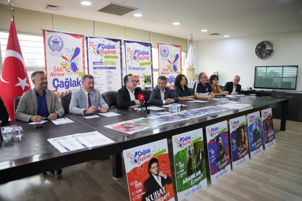 566. AKHİSAR ÇAĞLAK FESTİVALİ BAŞLIYOR