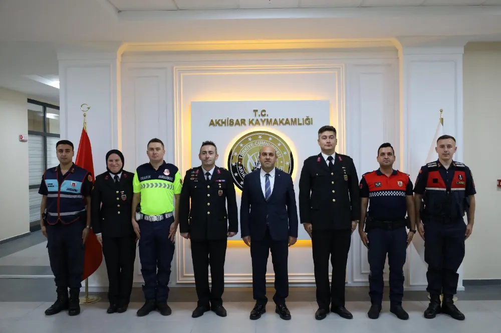 JANDARMA’DAN KAYMAKAM CAN’A 186. YIL ZİYARETİ