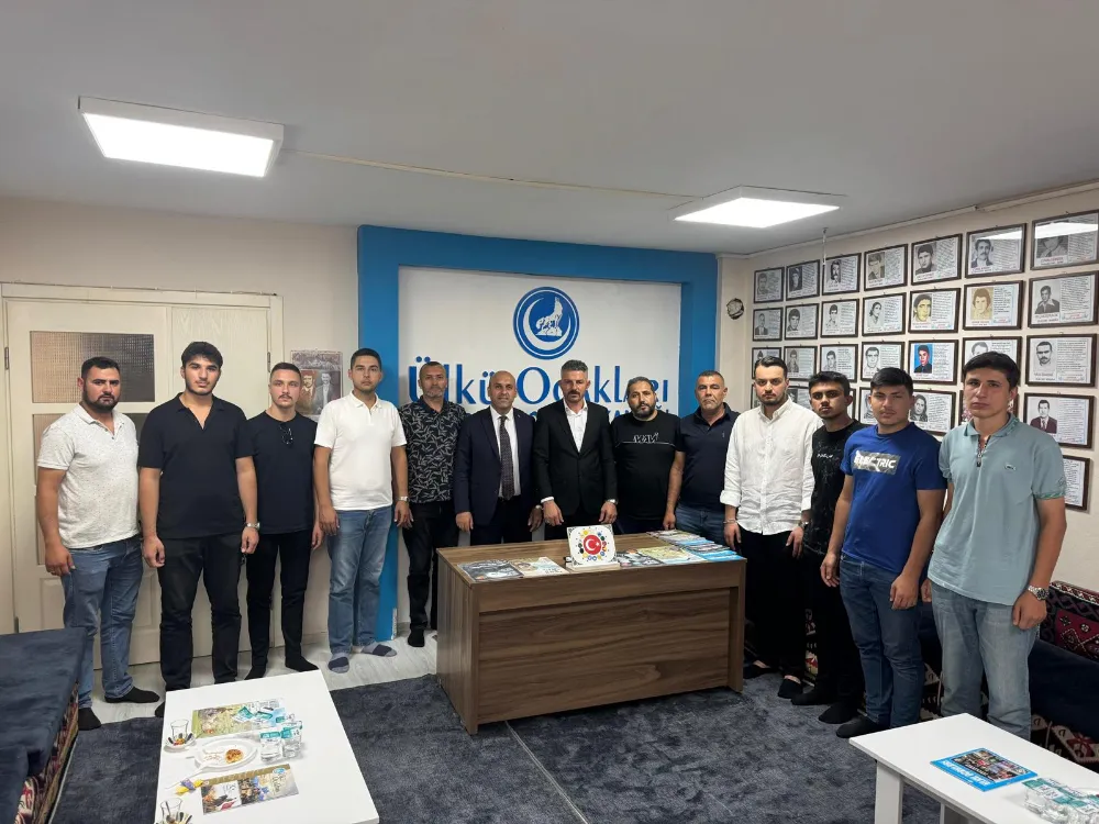 KAYMAKAM MUSTAFA CAN’DAN ÜLKÜ OCAKLARI’NA ZİYARET