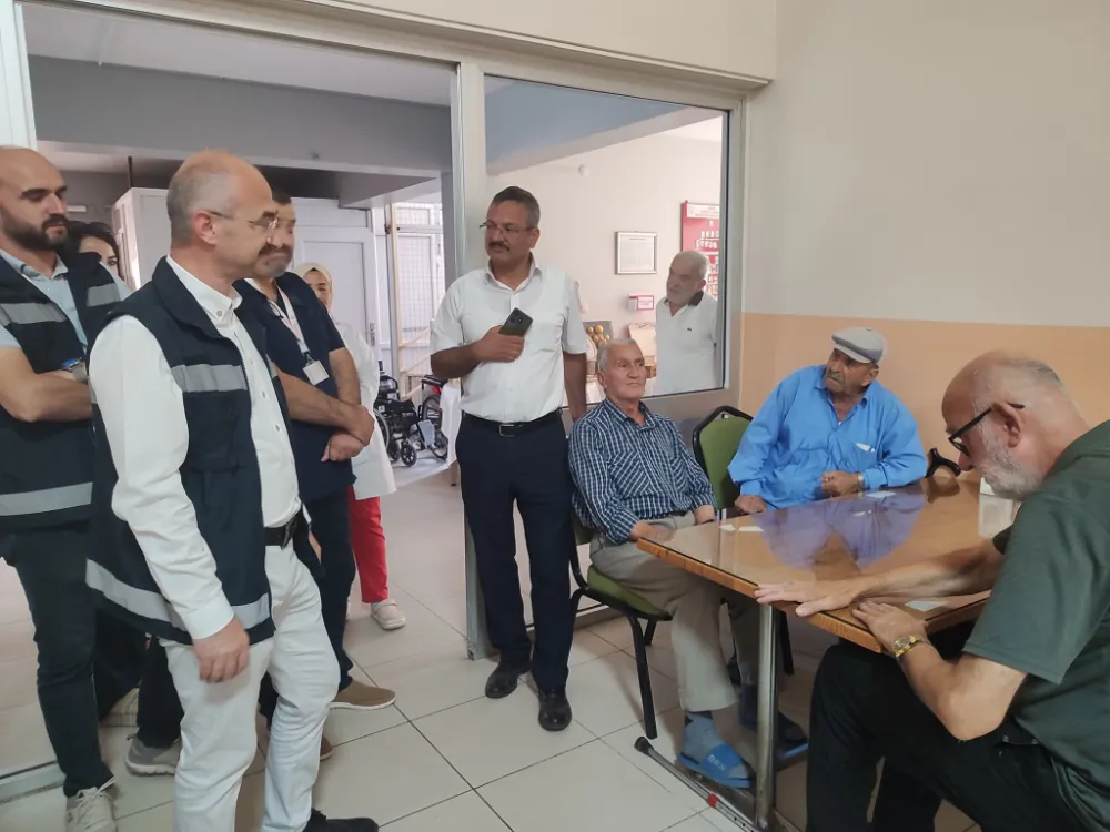 UZAKTAN RAPOR DEĞERLENDİRME HİZMETİYLE HUZUREVİ SAKİNLERİNE SAĞLIK DESTEĞİ