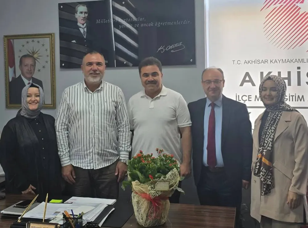 ÖZEL EĞİTİM MERKEZİNDEN İLÇE MİLLİ EĞİTİM MÜDÜRÜNE HAYIRLI OLSUN ZİYARETİ