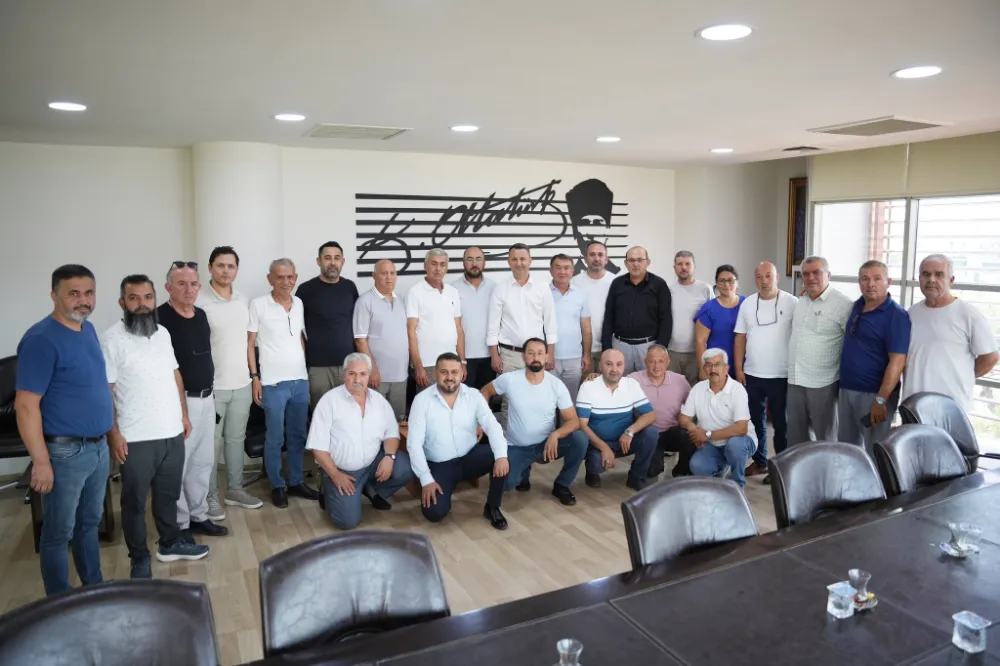 BAŞKAN KAYSERİLİ, YÖRÜKLER VE TÜRKMENLER DERNEĞİ’Nİ KONUK ETTİ