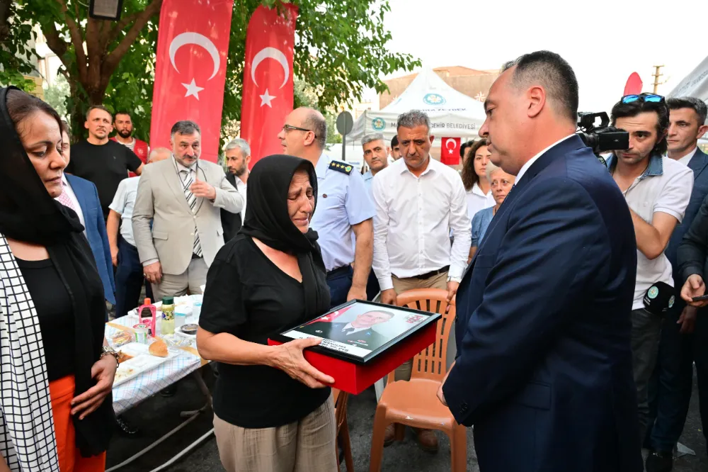ŞEHİT FİKRET MANGURA VEFATININ 7. GÜNÜNDE DUALARLA ANILDI