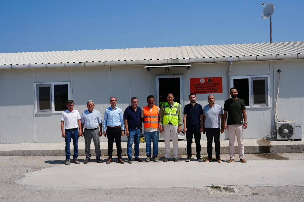 AK PARTİ İL BAŞKANI TURGUT, GEDİZ KÖPRÜLÜ KAVŞAĞI İNCELEMELERDE BULUNDU