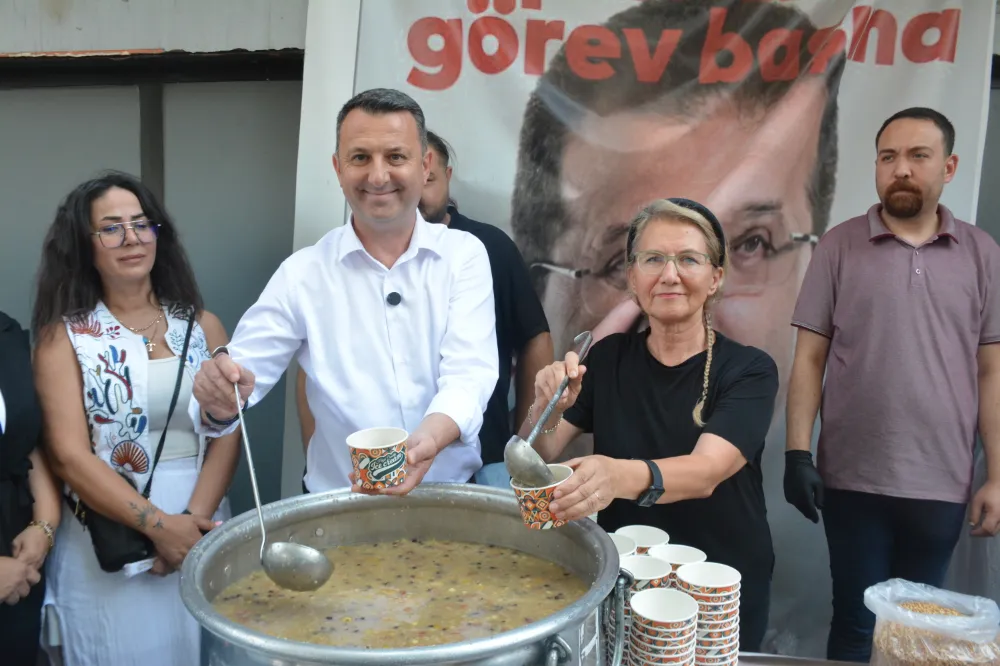 CHP AKHİSAR İLÇE BAŞKANLIĞI’NDAN AŞURE HAYRI