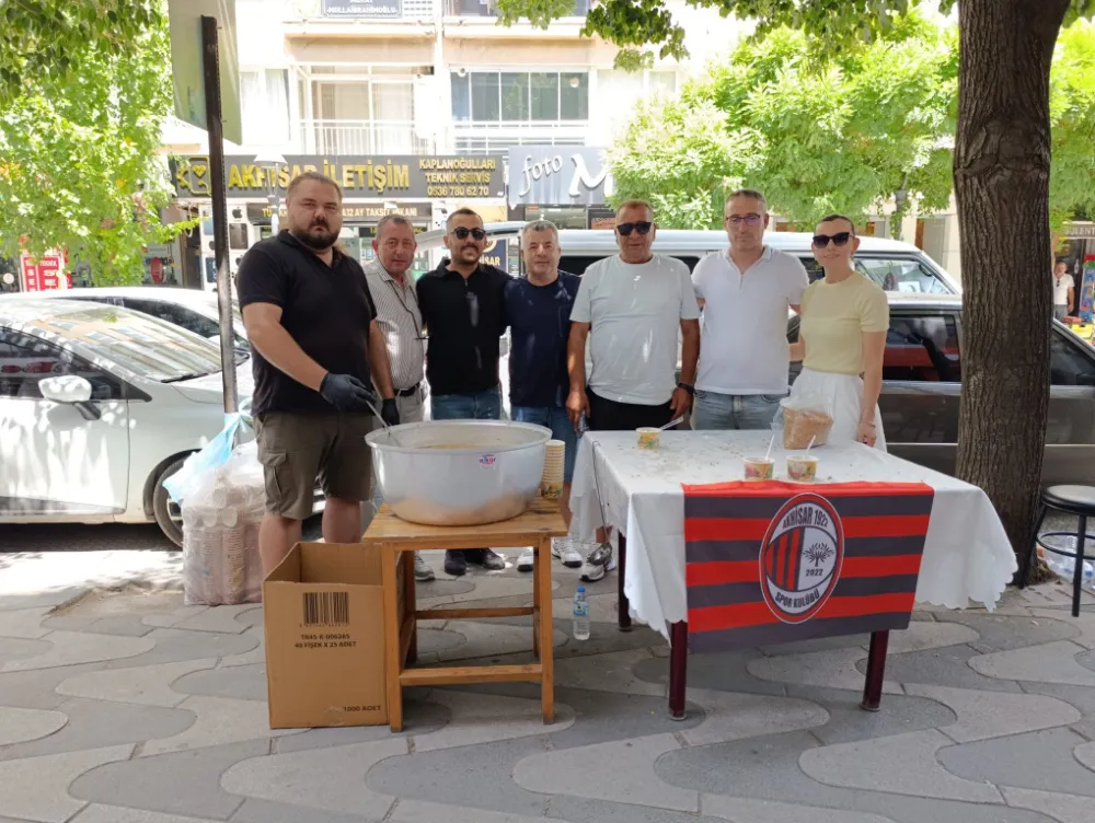 AKHİSAR 1922 SPOR KULÜBÜ’NDEN AŞURE İKRAMIYLA BİRLİK MESAJI