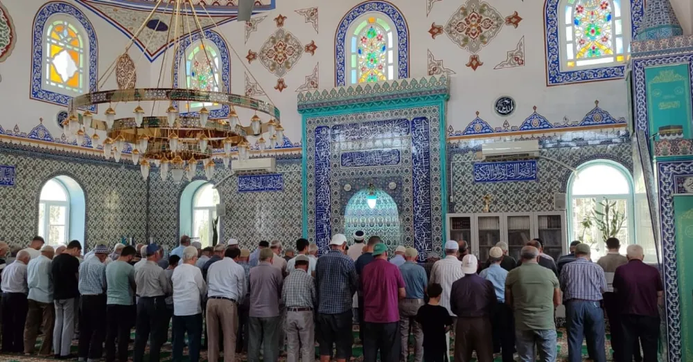 SÖĞÜTLÜ CAMİİNDE KURAKLIĞA KARŞI YAĞMUR DUASI EDİLDİ