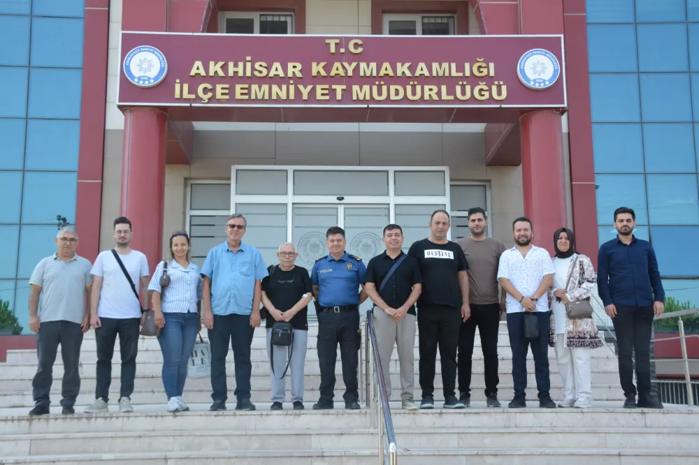 BASIN MENSUPLARINDAN EMNİYET MÜDÜRÜ TAŞAN’A HAYIRLI OLSUN ZİYARETİ