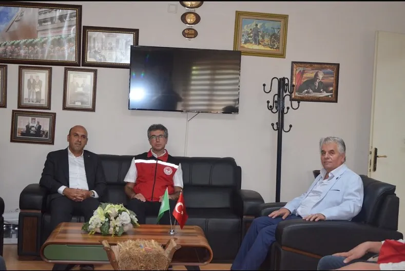 KAYMAKAM CAN’DAN ZİRAAT ODASI’NA TARIM SAYIMI ZİYARETİ