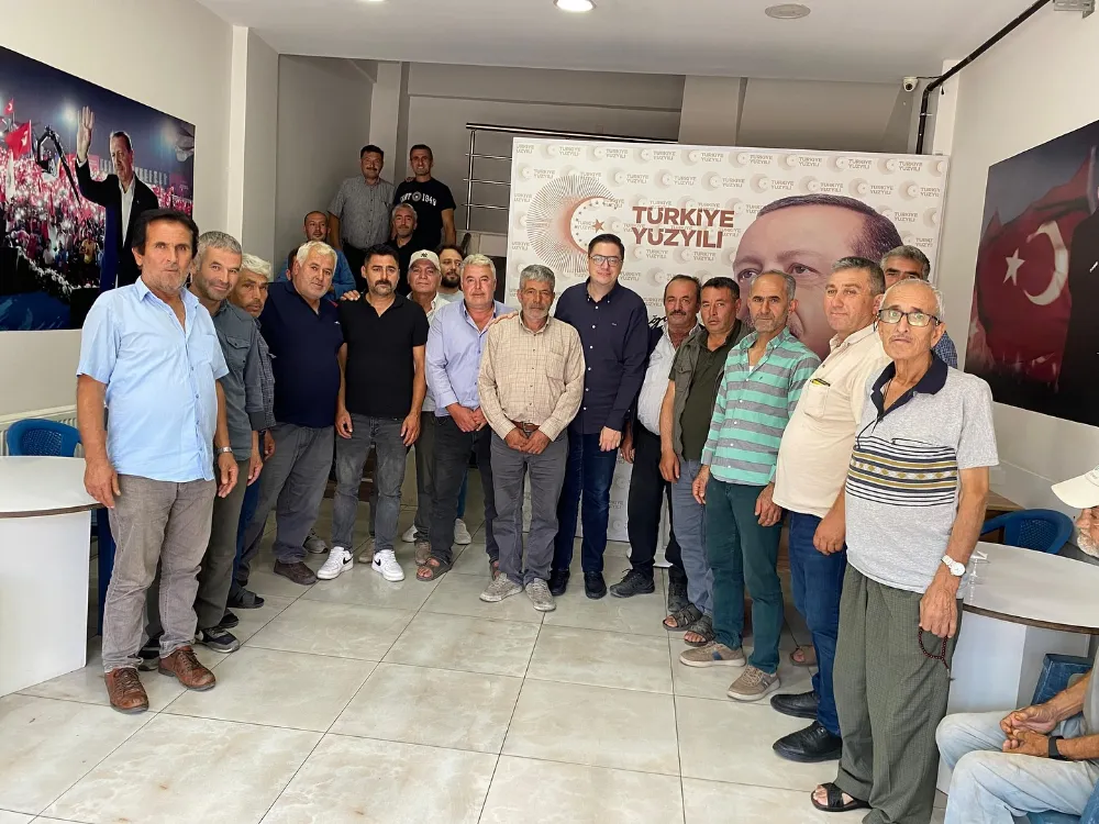 AK PARTİ AKHİSAR İLÇE BAŞKANLIĞI’NDA ÇOBANLARLA BULUŞMA