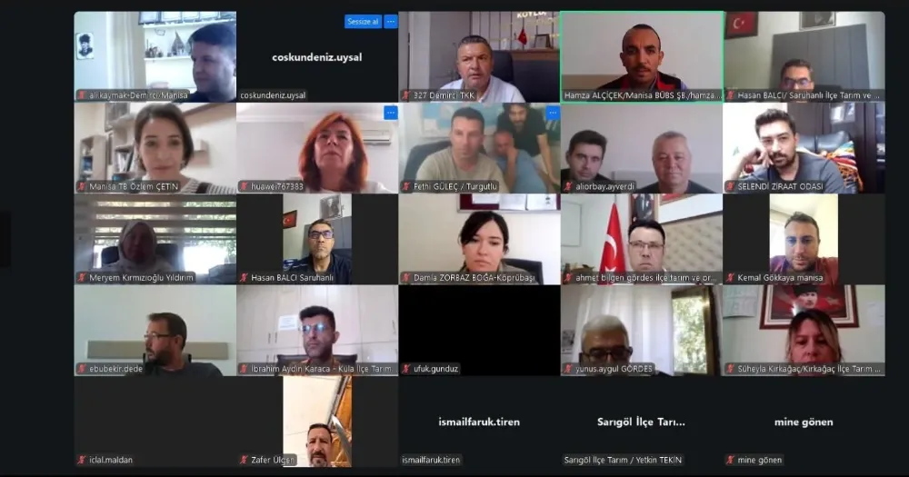 ZEYTİNDE ÇEVRİM İÇİ REKOLTE EĞİTİM ÇALIŞMASI GERÇEKLEŞTİRİLDİ