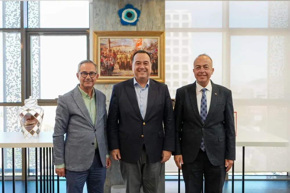 GÜRAL VE GERİTER’DEN BAŞKAN DUTLULU’YA ZİYARET