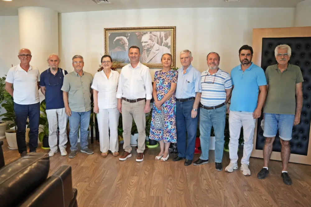 BAŞKAN KAYSERİLİ, TEMA VAKFI TEMSİLCİLERİNİ AĞIRLADI