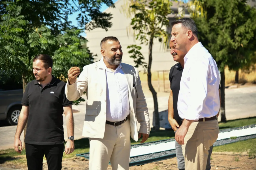 BAŞKAN KAYSERİLİ, YÜRÜYÜŞ VE BİSİKLET YOLUNDA İNCELEMELERDE BULUNDU